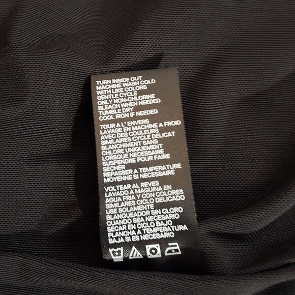 Good American Crushed Velvet Bodysuit Square Neck Textured Sz M - Picture 6 of 7